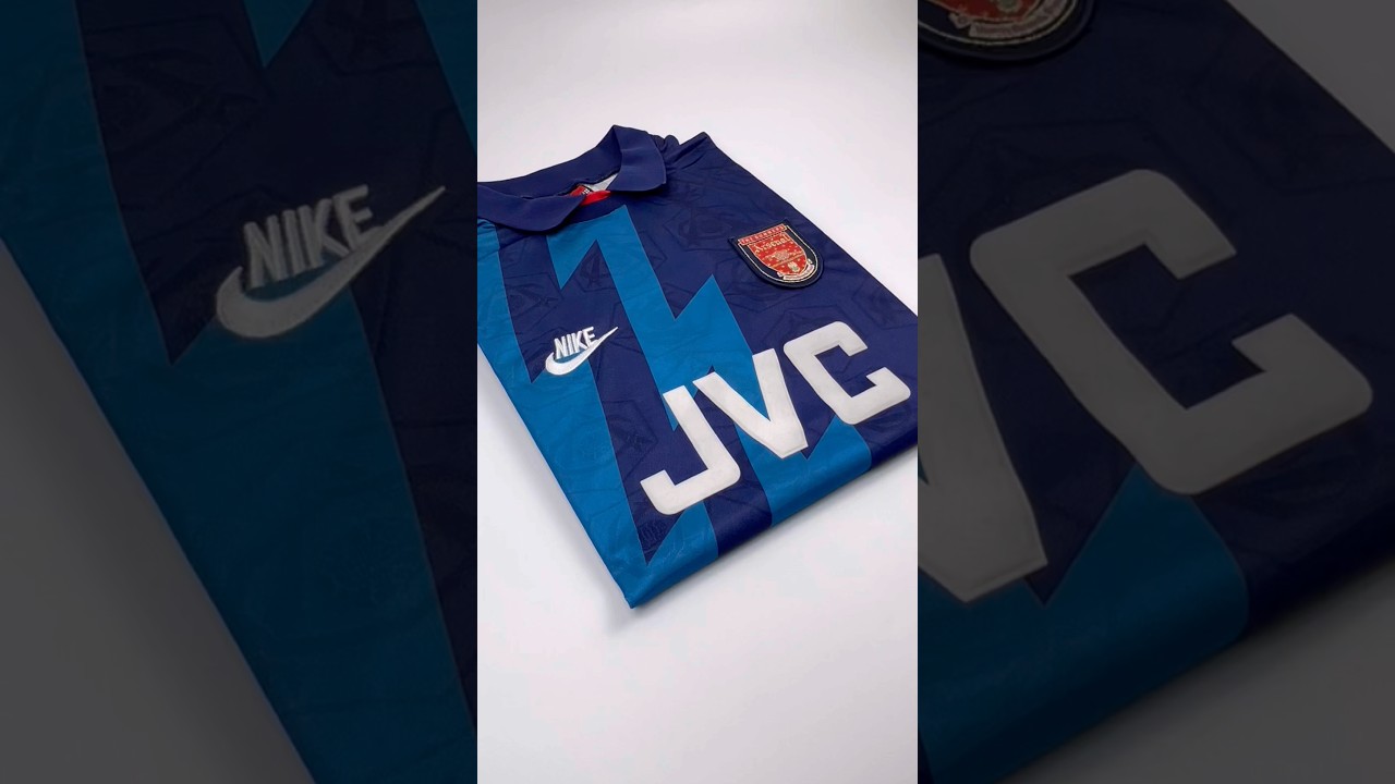 Arsenal Retro 95-96 Away Kit Football Shirt 🔥 Classic Soccer Jerseys