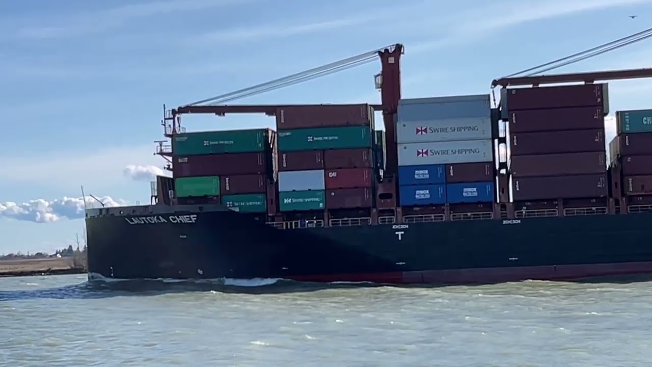 LAUTOKA CHIEF Ship Arrival | Powerful Cargo Vessel at Sea ⚓