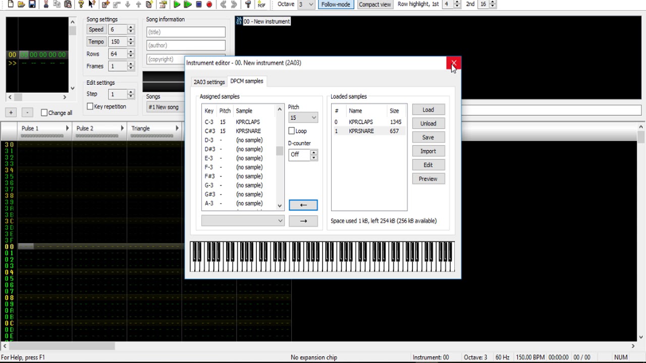 Tutorial: How to downsample a WAV to use as DPCM in NES VST