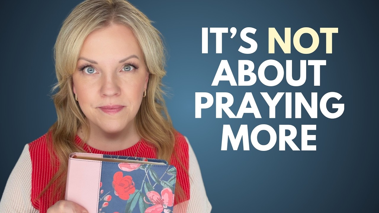 Get your prayer life unstuck [How To Pray Scripture]