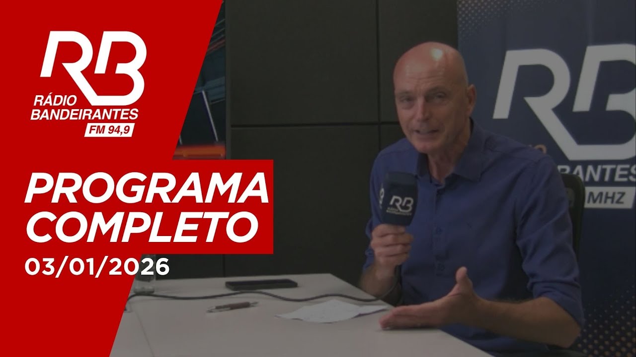 Band Motores na Rádio Bandeirantes (10/01/2026)