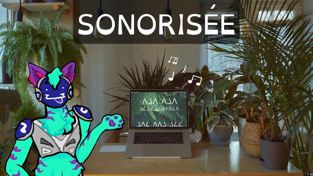La Langue Sonorisée - The language of the Sonorized AI people of dimension 111Q (CCC4)