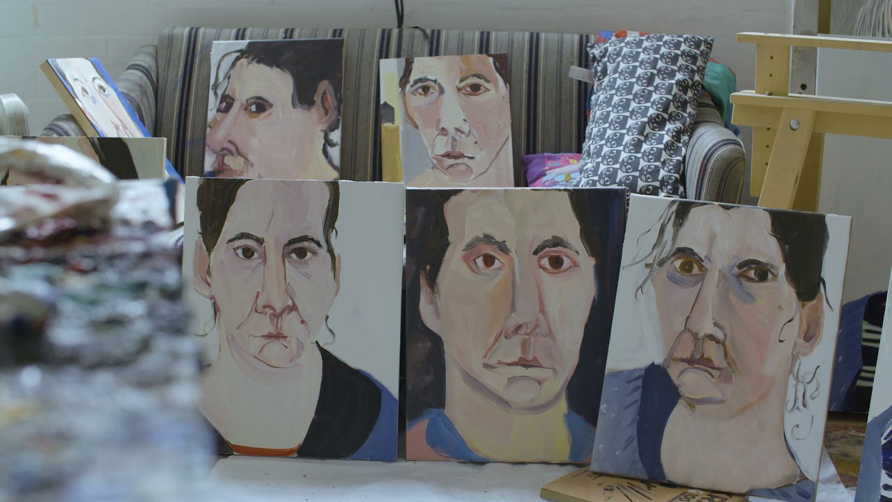 Chantal Joffe, Self Portraits. For Victoria Miro.