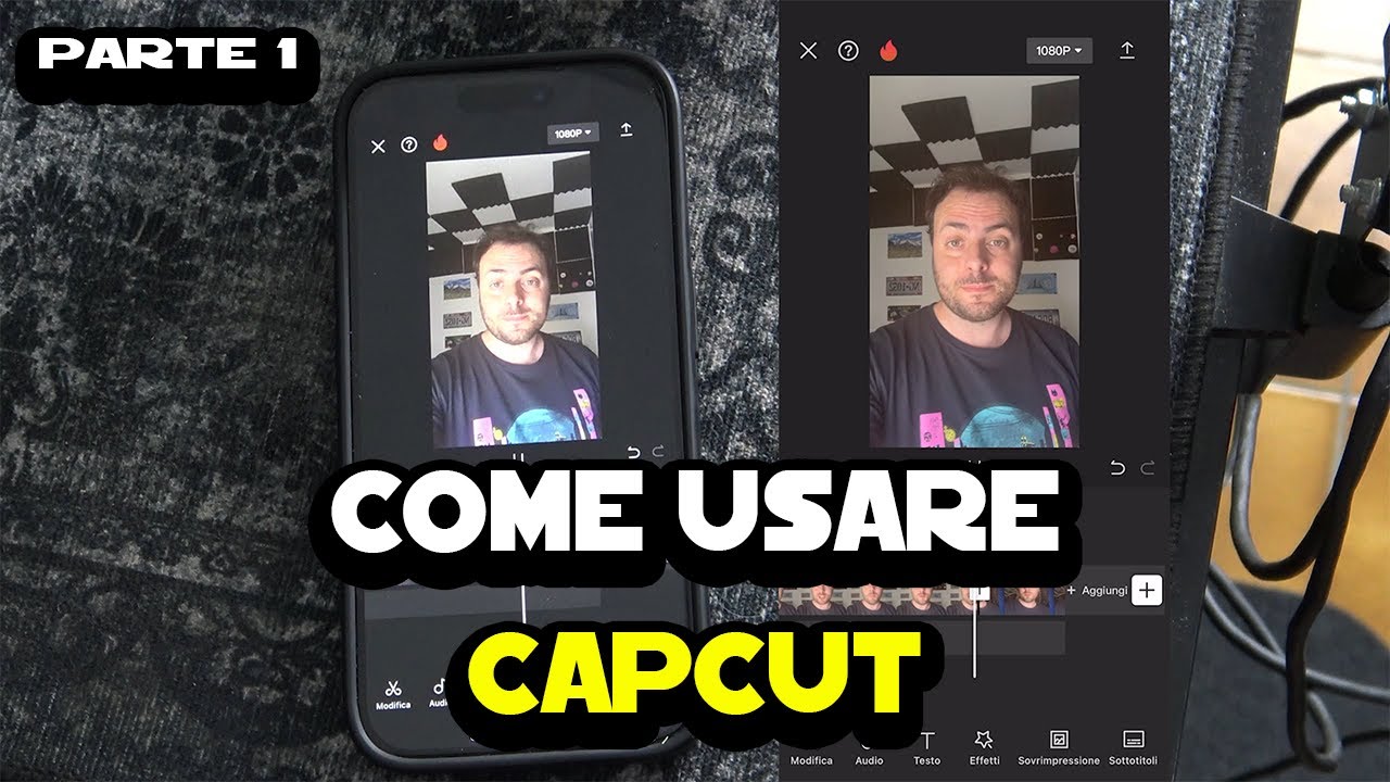 Tutorial Capcut italiano - Parte 1 - Come usare Capcut - Timeline e primi effetti