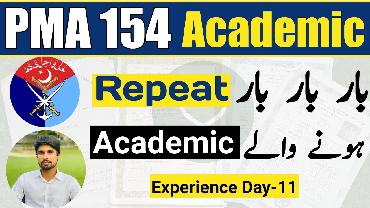 154 PMA Long Course Initial Test Experience-11 | PMA Academic Test Repeated Questions