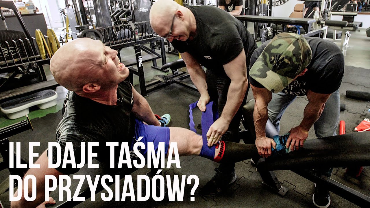 ILE DAJĄ TAŚMY DO PRZYSIADU? PRÓBA 300KG