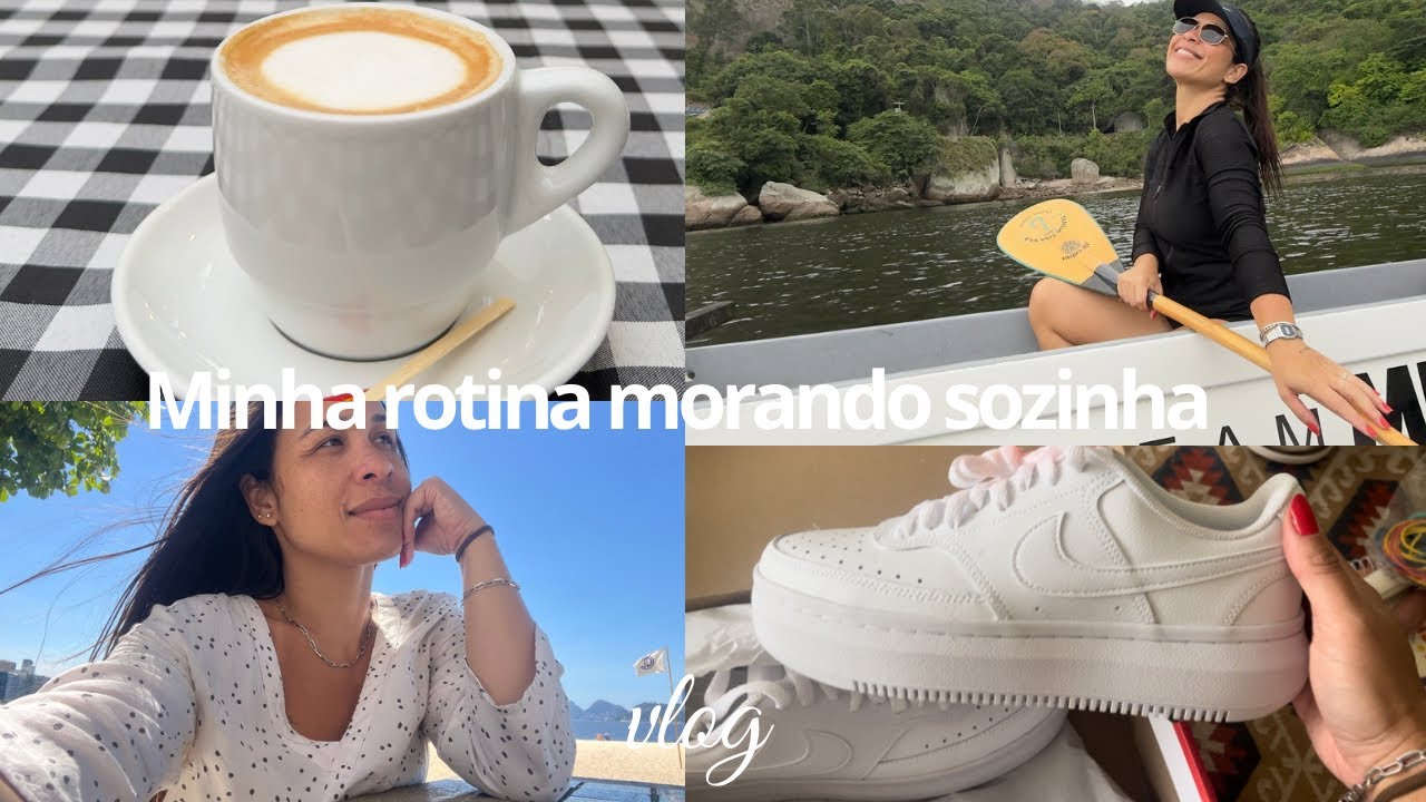 Minha semana morando sozinha - comprinhas, trabalho e lazer 