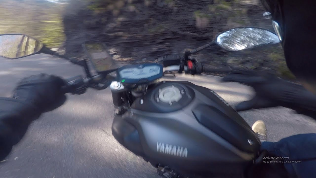 MON ACCIDENT EN YAMAHA MT 07 / MY CRASH YAMAHA MT 07