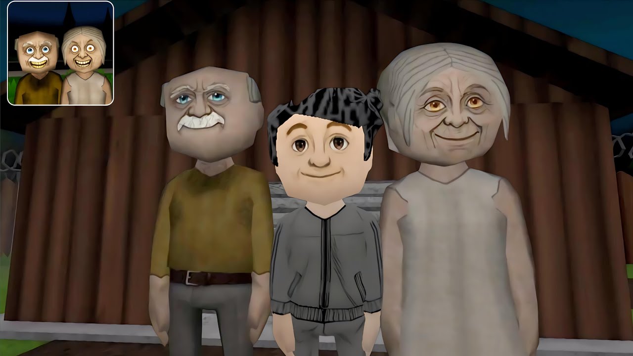 The Road Home Granny Escape | Parkour Escape Full Gameplay