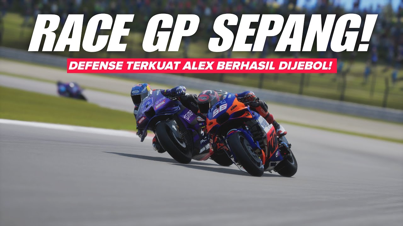 KEMBALI BERDUEL! RISRIO JEGAL ALEX DARI PUNCAK KLASEMEN! - (CAREER 90) MOTOGP25