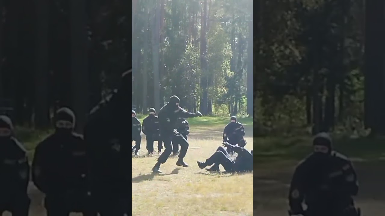 ОМОН на страже