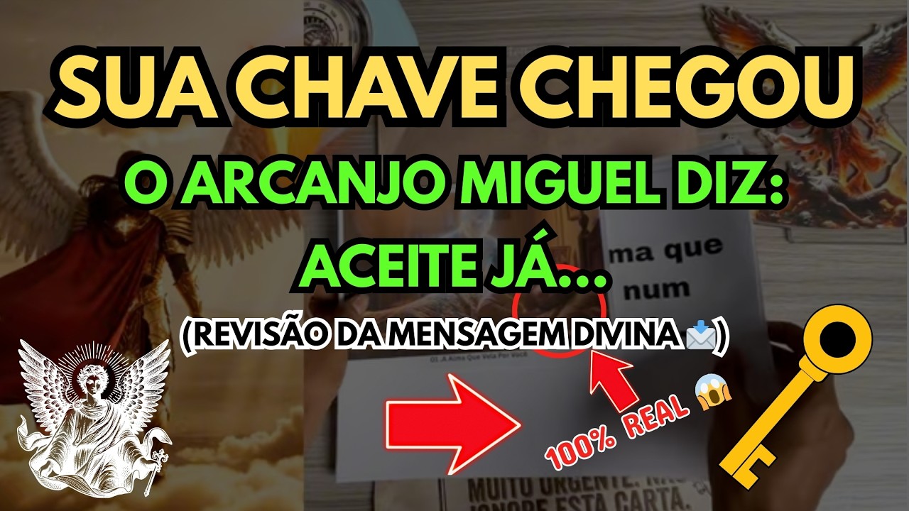 SEU PRESENTE ESTÁ PRONTO, MAS SÓ UMA VEZ. O ARCANJO MIGUEL DIZ: ÚLTIMA CHANCE… (MENSAGEM DIVINA)