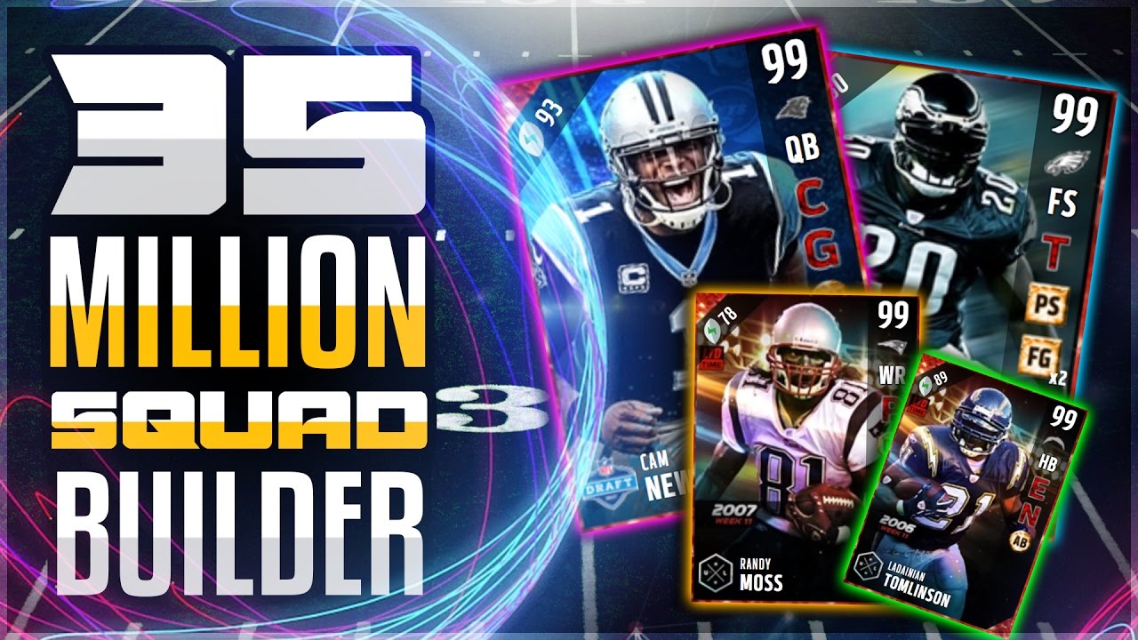 35 MILLION COIN SQUAD BUILDER! (RAREST MUT TEAM) CREATING OUR LINEUP! Madden 17