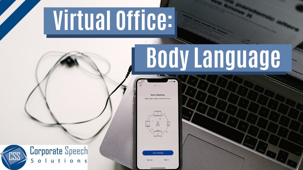 Using Body Language to Project Confidence in Virtual Meetings