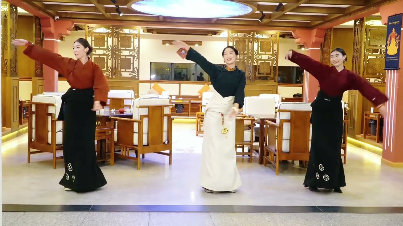 嘎青《马叫之音12》第三段🌹Tibetan dance 💖  tibetan guozhuang dance💖tibetan song💖