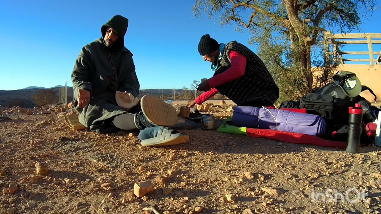 اليوم 2 وسط جبال الاطلس ..اتجاه الى اغرم days 2in midlle of Atlas mountains direction Ighram