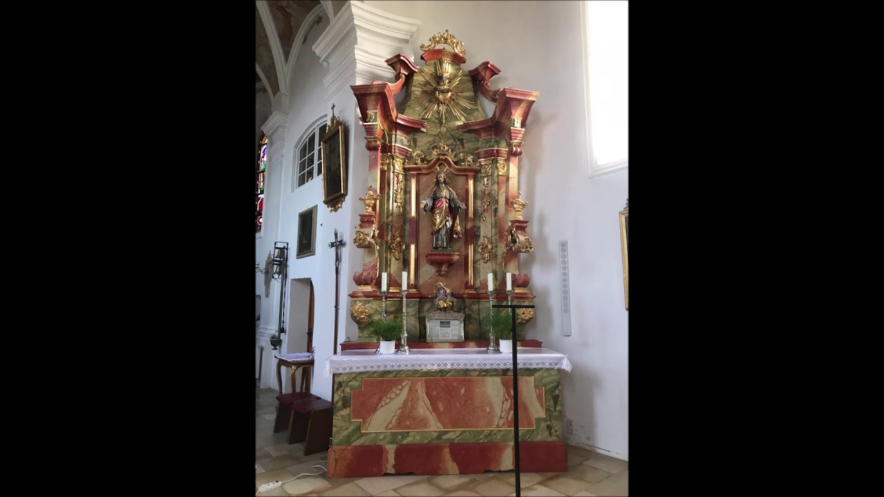 Allkofen (SR) Expositurkirche St. Michael Reihenläuten und Hauptgeläut zum Sonntageinläuten