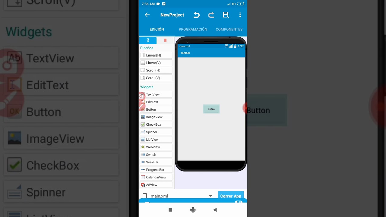 Crear notificaciones - App con Sketchware