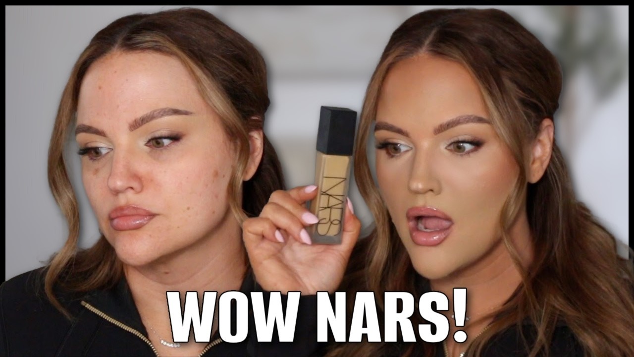 NEW NARS Natural Matte Longwear Pore Blurring Foundation REVIEW + WEAR TEST