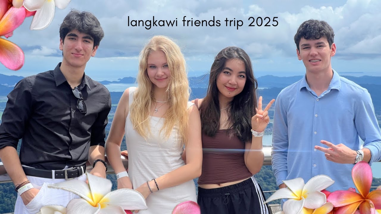 FRIENDS TRIP // LANGKAWI 2025 ￼￼// vlog from Malaysia 🇲🇾