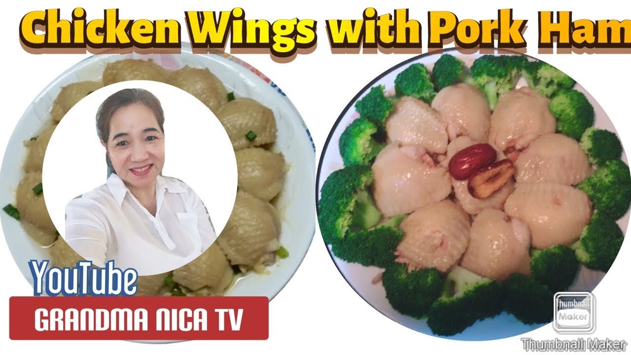 How To Cook Chicken Wings With Pork Ham