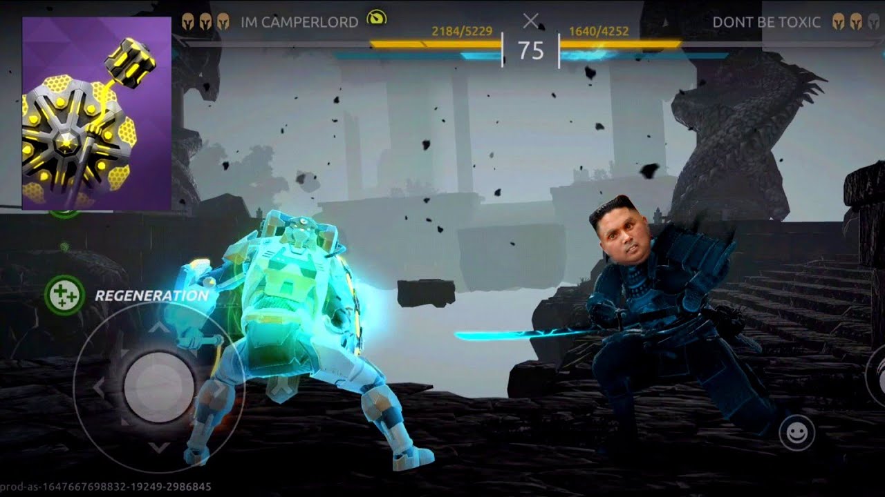 trolling campers with offensive  defence but not an exe || shadow fight arena