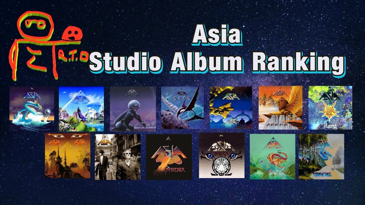 Asia  Studio Albums Ranked