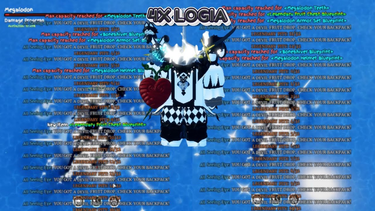 Doing 100 Megalodons With 4X LOGIA. W or L????