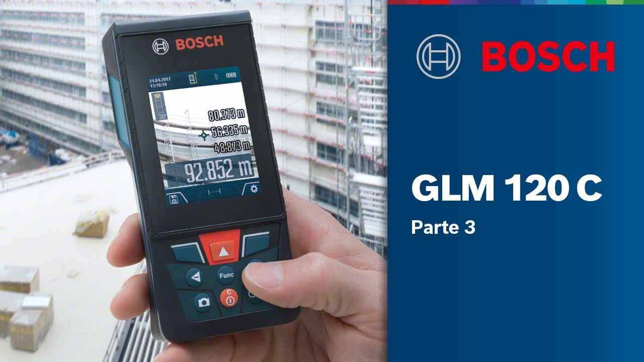 Medidor Laser GLM 120 C - Parte 3