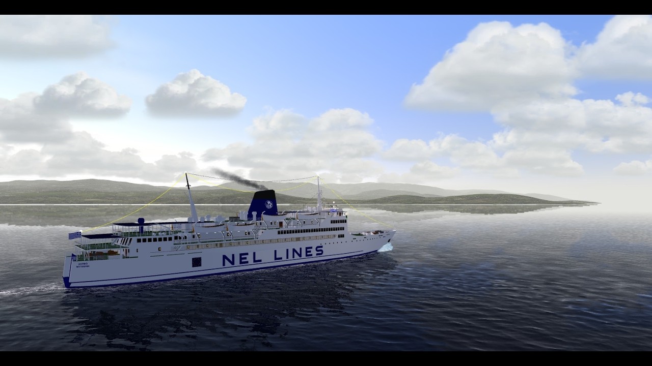 Virtual Sailor NG SAPFO NEL LINES toor to Cyclades