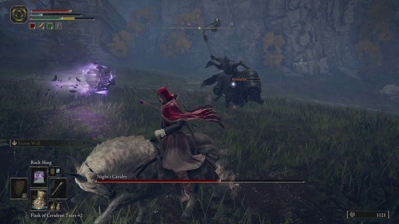 Elden Ring Night's Cavalry Castle Morne Rampart