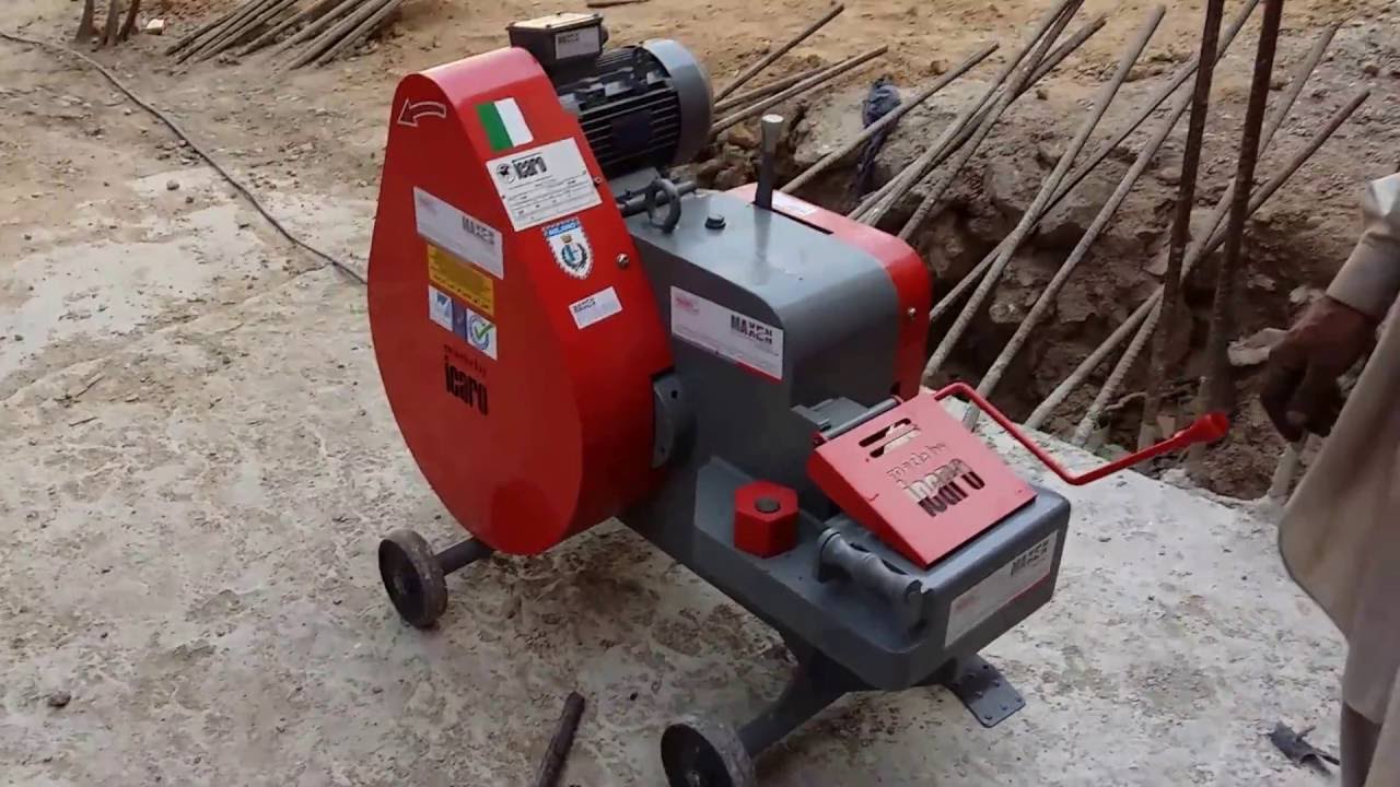 Icaro ( Italy ) Rebar Cutter C36 on site