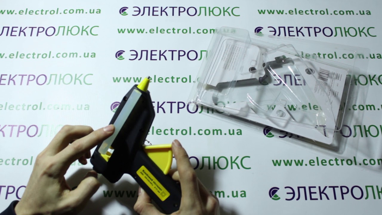 Обзор клеевого пистолета WORKS 40 Вт на стержни 11 мм
