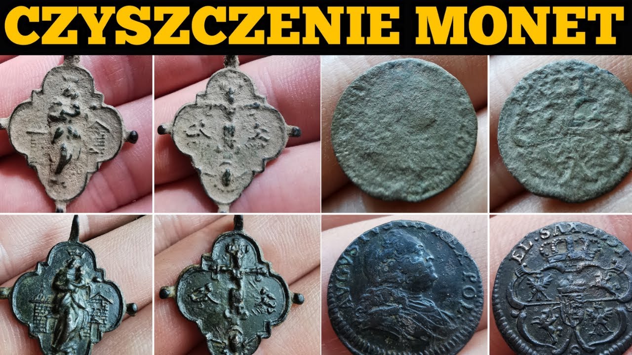 CZYSZCZENIE MONETY - ołówki AGN