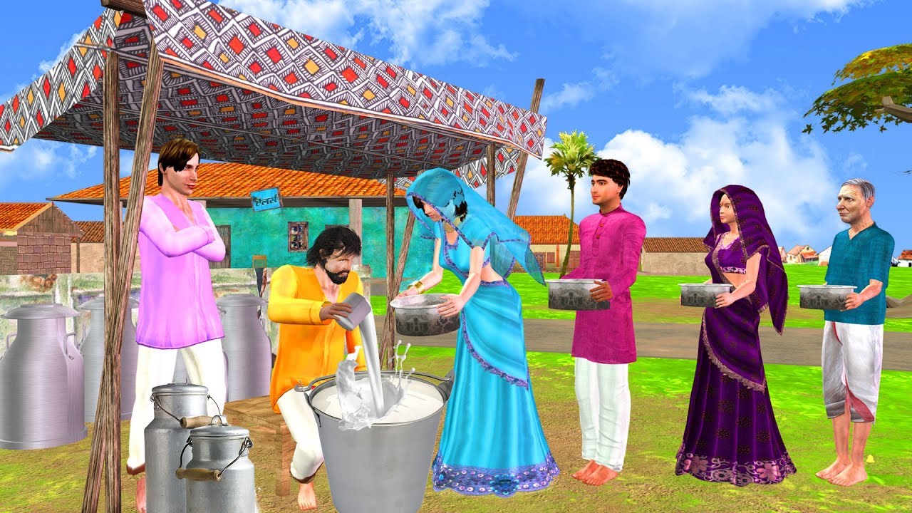 घमंडी दूध वाला  - Ghamandee Doodhwala Funny Hindi Comedy Video .