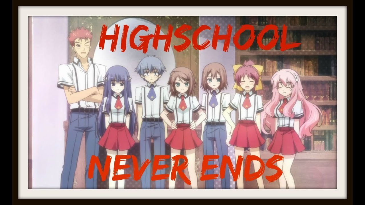 Baka and Test AMV - Highschool Never Ends