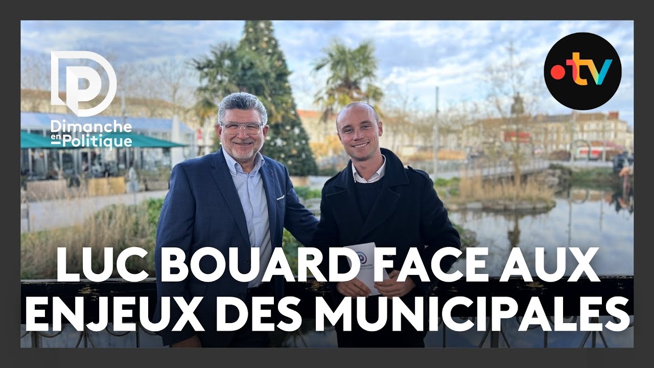 Luc Bouard, maire de La Roche-sur-Yon, face aux enjeux des municipales