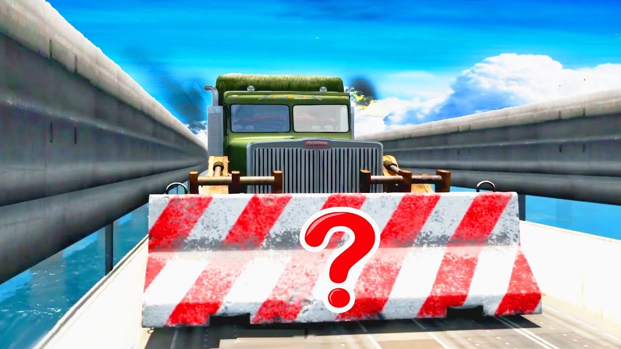 EPIC TRUCK CRASHES #5 - BeamNG DRIVE | CrashTherapy