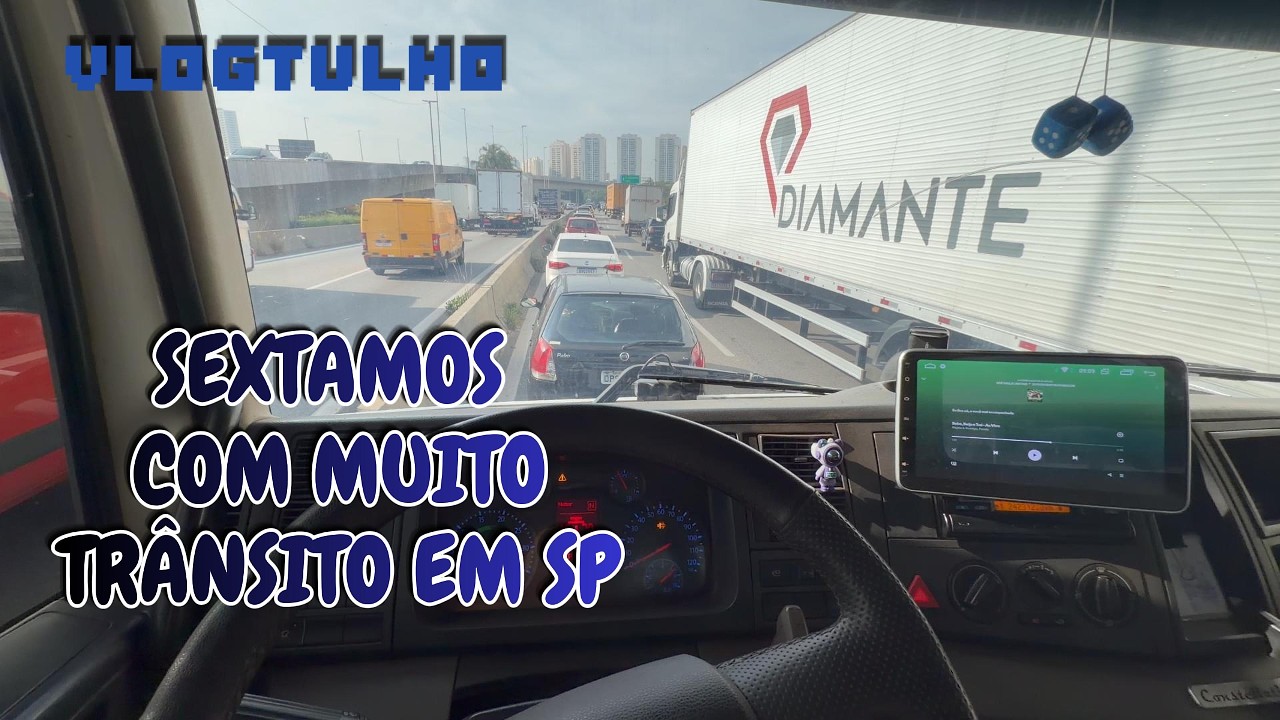 VLOGTULHO - SEXTAMOS COM MUITO TRÂNSITO EM SP
