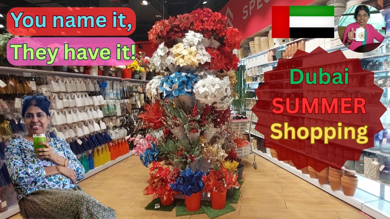 You name it, They have it ! Dubai SUMMER Shopping !  DAISO Japan Shop Tour