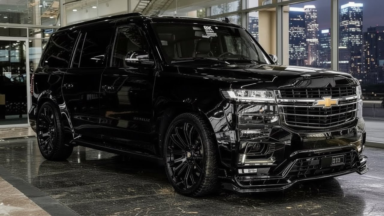 2026 Chevrolet Bel Air Black SUV Is Pure American Muscle Luxury