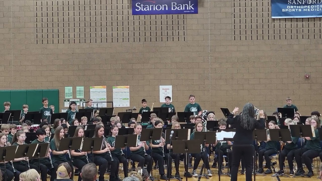 Music In Our Community: Horizon 7th Grade Band - Part 1 of 2