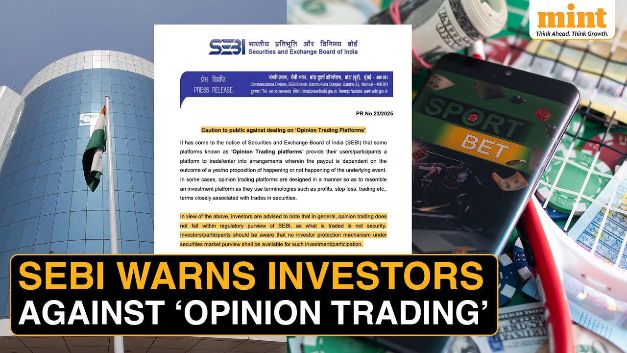 Why SEBI Raised Alarm Against &lsquo;Opinion Trading&rsquo; Platforms? What Is &lsquo;Opinion Trading&rsquo;? | Explained