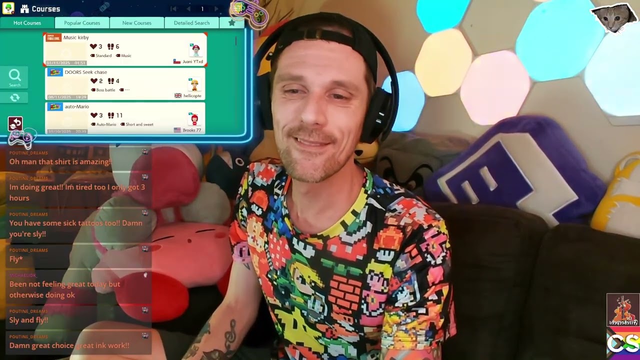 VOD 8/11/2025 Super Mario Maker 2 Viewer Levels AND Fortnite With Friends!!