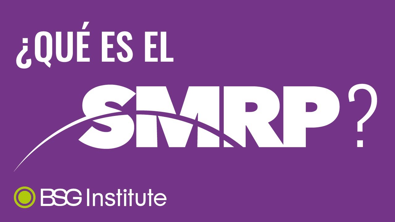 ¿Qué es el SMRP?