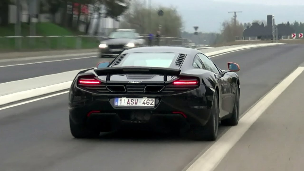 McLaren MP4-12C - Roaring V8 Twin-Turbo Sounds!