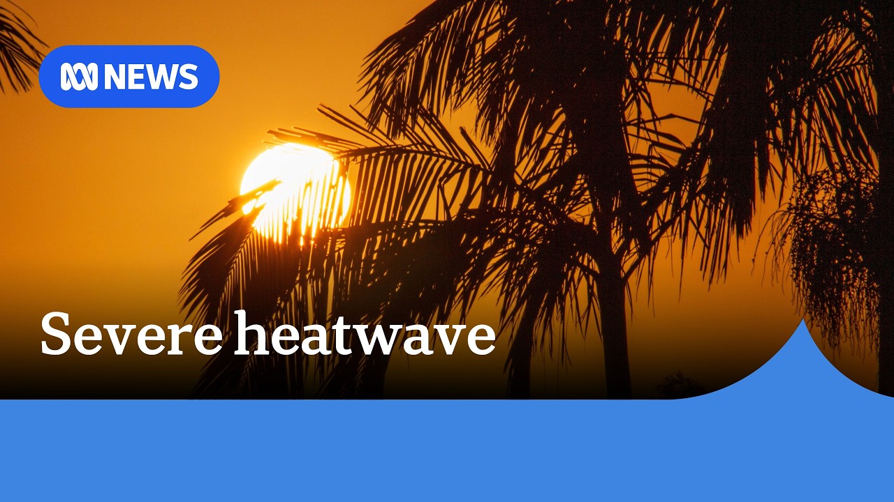 Heatwave hits Queensland ahead of severe storms and potential giant hail | ABC NEWS