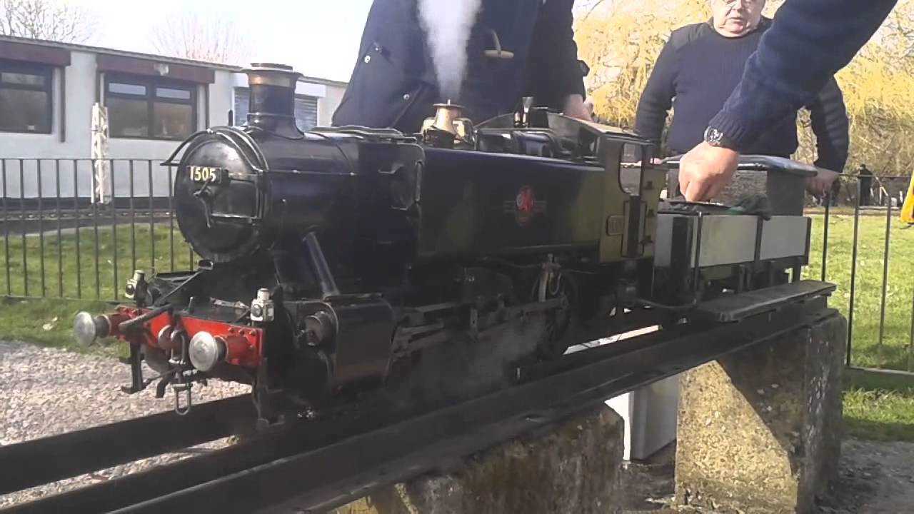 GWR Hawksworth 15xx Class 1501 at the HWSME 22nd March 2015