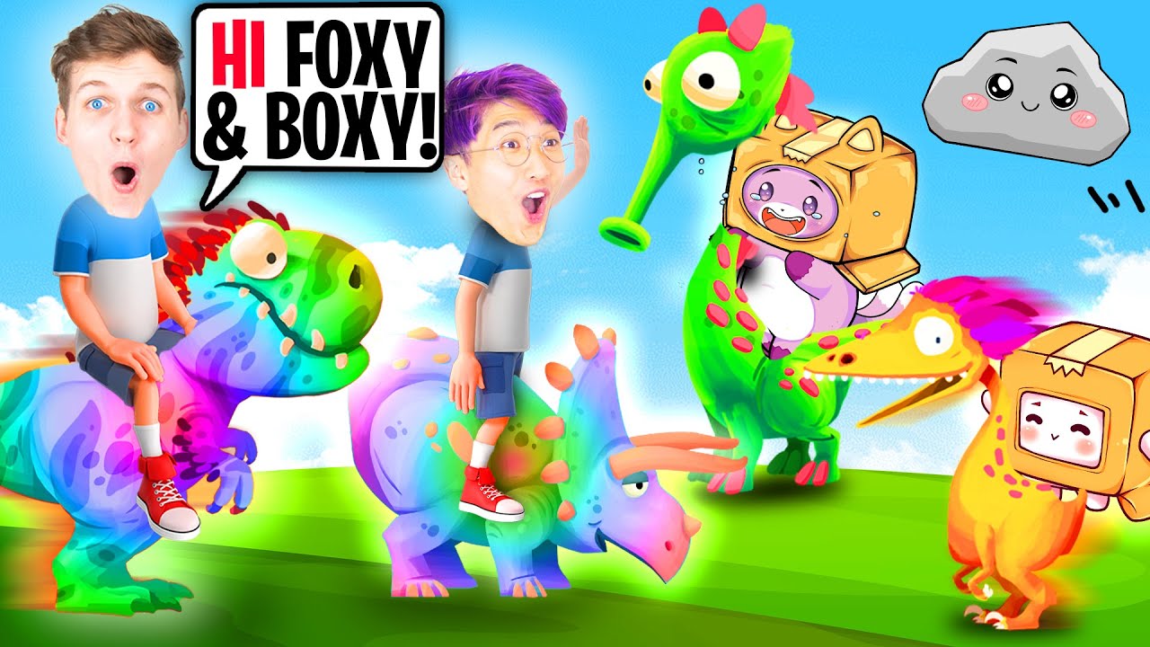 Can Foxy & Boxy UNLOCK MAX LEVEL DINOSAURS In DINO BASH?! (WE DID IT!)