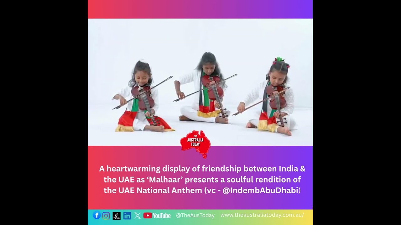 Young Indian Artists in UAE Deliver a Stunning National Anthem Rendition